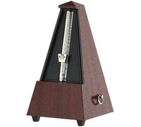 Wittner Metronomo Taktell Piramide Serie 845 – Effetto mogano, Meccanico a carica, Senza batterie