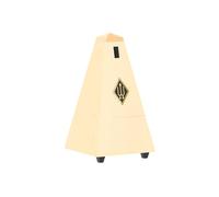 Wittner Metronomo Taktell forma piramidale Sistema Maelzel Serie 800 - Custodia in legno massello - Senza campana - Acero naturale opaco - Non richiede batterie - Made in Germany