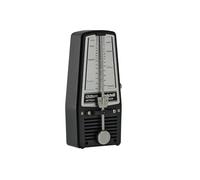 Wittner Metronomo Taktell Junior Serie 820 - Custodia in plastica - Senza campana - Nero - Meccanico a carica - Non sono necessarie batterie - Made in Germany