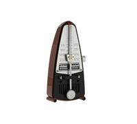 Wittner Metronomo Taktell Piccolo Serie 830 - Custodia in plastica - Senza campana - Mogano - Meccanico a carica - Non sono necessarie batterie - Made in Germany