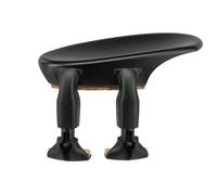 Wittner poggiaspalla laterale per violino 1/8-1/16, plastica High-Tech, anatomicamente modellato, testato per allergie, senza cacciavite, nero, Made in Germany, 250251