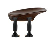 Wittner poggiaspalla, poggiaspalla laterale violino 3/4, plastica high-tech, anatomicamente sagomato, testato per allergie, con cacciavite, colore palissandro, Made in Germany, 250121P