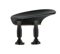 Wittner poggiaspalla, poggiaspalla laterale violino 3/4, plastica high-tech, anatomicamente sagomato, testato per allergie, con cacciavite, nero, Made in Germany, 250121