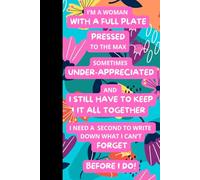 Witty Journal For Women With Words Of Affirmation: Notebook With Funny Cover For Things I Need To Write Down. For Yourself, Mothers, Sisters, ... 30 Repeating Statements To Cheer You On!