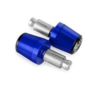 WITTYL Moto 7/8'' Anti-Slip Grip Hand Motorcycle Handlebar Handle Bar Grips End Plugs cap End Plug per Yamaha Tracer7 Tracer 7 2021 2022 estremità della Maniglia(Blue)