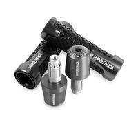 WITTYL Moto 7/8'' Anti-Slip Grip Hand Motorcycle Handlebar Handle Bar Grips End Plugs per Ducati Hyperstrada 2013 2014 2015 2016 2017 2018 estremità della Maniglia(Grey)