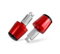 WITTYL Moto 7/8'' Anti-Slip Grip Hand Motorcycle Handlebar Handle Bar Grips End Plugs per VF750C 1998 1999 2000 2001 2002 2003 2004 estremità della Maniglia(Red)