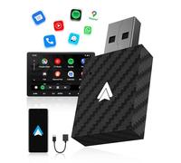 WityEye Adattatore Android Auto Wireless, Bluetooth V5.3 Connessione Stabile, WiFi 5.8GHz Veloce, USB C/A, Chiavetta AA Converte da Cablato a Wireless per Smartphone Android 11+, Auto dal 2016