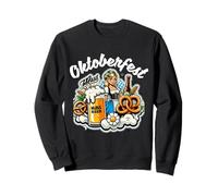 witzig Motiv Oktoberfest 2024 Ersatztracht Wiesn Tracht T-Shirt Felpa