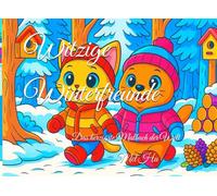 Witzige Winterfreunde: Das herzigste Malbuch der Welt