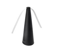 WIUYEH Bug Fan Fly Deterrent con Lame Olografiche for Tenere Lontani gli Insetti, Alimentato a Batteria AA e Tramite USB, Zanzare e Mosche, Ventilatore for Mosche Alimentato a Batteria(Black 1)