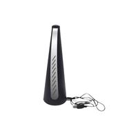 WIUYEH Bug Fan Fly Deterrent con Lame Olografiche for Tenere Lontani gli Insetti, Alimentato a Batteria AA e Tramite USB, Zanzare e Mosche, Ventilatore for Mosche Alimentato a Batteria(Black 2)