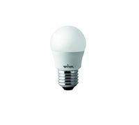 Wiva lampada LED - Lampada LED Basic sferica E27 6 W 4000 K Opal