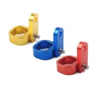 Wivplex 1 pz alluminio moto linea freno posteriore fascetta stringitubo, for Suzuki, DRZ400SM 2005-2022 e RMX450Z 2010-2011 rosso/blu/oro Morsetto per tubo freno moto(Blue)