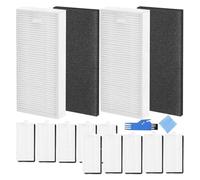 Wivplex 12 pezzi di filtri Hepa, for Eufy, for RoboVac, for 11S 30C 25C 30 15C 35C 15T Plus Robot pulitori Parti ricambio for for aspirapolvere Filtro per aspirapolvere