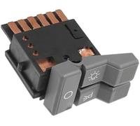 Wivplex 19245374 / Interruttore fari anteriori/fari, for Chevy, Blazer 1992-1994, for GMC Yukon 1992-1994 / Interruttore fari/luci di parcheggio / 1 pz/Parti di ricambio grigie for componenti del veic