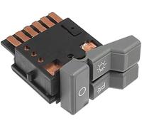 Wivplex 19245374 / Interruttore fari anteriori/per Chevy, Blazer 1992-1994, for GMC Yukon e luce di parcheggio 1 pz/Grigio Interruttore di controllo dei fari del cruscotto dell'auto
