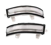 Wivplex 2 pezzi di indicatore direzione for specchietto laterale con dell'acqua che scorre, for Civic, 9th 2011-2015 Jade FR1 Crider GJ5 GJ7 City Spia luminosa per auto