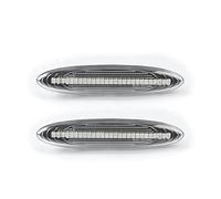 Wivplex 2 pezzi di indicatore direzione laterale ambra dinamico, for Lexus, IS250 IS350 SC430 E350, for TOYOTA, Soarer UZZ40 Highlander Kluger GSU Spia luminosa per auto(Dynamic Clear Case)