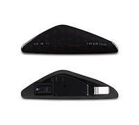 Wivplex 2 pezzi dinamico ambra indicatore laterale di direzione ripetitore luce lampeggiante sequenziale, for, X5 E70 X6 E71 E72 X3 F25 Spia luminosa per auto(Dynamic Smoked Case)