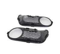 Wivplex 2 pezzi, for VW, for Touareg 2003 2004 2005 2006 2007 Auto-Styling Paraurti anteriore Fendinebbia Fendinebbia Inferiore Griglia di copertura con foro Griglie radiatore anteriori