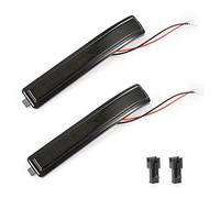 Wivplex 2 pezzi lampada indicatori di direzione dinamici specchietto laterale for auto riflettore con lente trasparente, for Ford, for F-150, 2009-2014 9L3Z17E748BA 3528SMD Spia luminosa per auto