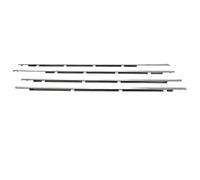 Wivplex 4 pezzi di modanature cromate for finestrini, adatte for cintura sicurezza, for Accord, 2008-2012 Striscia di tenuta per finestrini laterali dell'auto