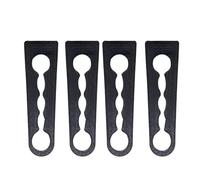 Wivplex 4 pezzi, for NISSAN, Pathfinder R51 R52 Cefiro, Tampone ammortizzatore for serratura porta Guarnizione ammortizzante Protezione ammortizzante 2005 - 2020 Ammortizzatore per auto(4pc)