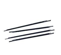 Wivplex 4 pezzi guarnizione for finestrino auto, for laterale, for, for modanatura, for CRV 2007-2022 Striscia di tenuta per finestrini laterali dell'auto(For 17-22)
