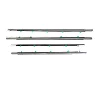 Wivplex 4 pezzi/set Vetro for finestrino auto, impermeabile, decorativo, accessorio for, for CRV 2002-2022 Striscia di tenuta per finestrini laterali dell'auto(For 2012-2016)