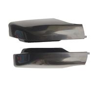 Wivplex 4 pz/Set Portapacchi Rail End Borsette, for Nissan, for Qashqai, 2008-2015 Anteriore Posteriore Portapacchi sul Tetto Bar Plasitc Copertura di Protezione Portapacchi per Auto(2Pcs Rear)