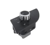 Wivplex 56D959565A Interruttore specchietto retrovisore porta anteriore sinistra cromata for regolare il calore, for VW, for Passat B7 4Motion 2011-2015 Interruttore a specchio