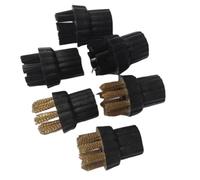 Wivplex 6 pezzi Spazzola in ottone e nylon for pulitore a vapore for a in Componenti Testa Accessori di ricambio Accessori per pulitori a vapore