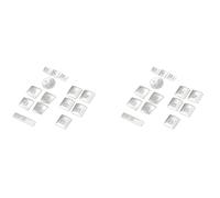 Wivplex 70X Interno Porta Bracciolo Finestra Interruttore Pulsante Trim Copertura Adesivo, for Benz, GLK ML GL ABCEG Classe W204 W212 W246 W166 Rivestimento interruttore finestra
