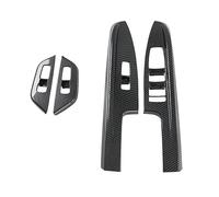 Wivplex 8X in Fibra di Carbonio Auto Finestra di Vetro Interruttore di Sollevamento Pulsante di Copertura Trim, for Kia, Carnival KA4 2020 2021 2022 Pannello di Rivestimento dell'interruttore della f