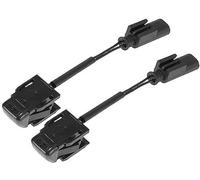 Wivplex A2118601147 2118600147 2 Pezzi Ugelli lavavetri Getto di spruzzo con Riscaldamento, for Mercedes-Benz, W203 C W209 CLK W219 CLS W211 E CLK CLK55 W209 Ugello lavavetri riscaldato