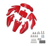 Wivplex ABS Parafango Bici Corpo Carenatura BULLONI Kit viti CRF XR XR50 CRF50 125cc Parafango per moto