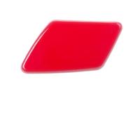 Wivplex Accessori for auto Paraurti anteriore Lavafari Spray Cleaner Ugello Tappo di copertura, for VOLVO, S40 V50 2005 2006 2007 39991798 39991799 Tappo copriugello lavafari(BLACK Red LH)