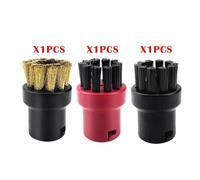 Wivplex Accessori for pulitore a vapore SC1 SC2 SC3 SC4 SC5 SC7 con testina spazzola potente, ugello a vapore, parti for aspirapolvere Accessori per pulitori a vapore(3pcs)