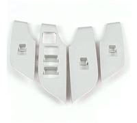 Wivplex Accessori interni Finestra Pannello in vetro Bracciolo Interruttore Pulsante Copertura Adesivo Trim Carbon Look, for Toyota, for RAV4, Xa50 2019 2020 Rivestimento interruttore finestra(SL)
