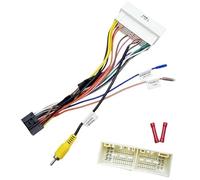 Wivplex Adattatore for cablaggio radio Iso a 16 pin, for Hyundai 2015-2020, for Kia 2016-2020 Cablaggio stereo for auto for Android con cavo di ingresso Rca inverso Swc Cavo adattatore per autoradio