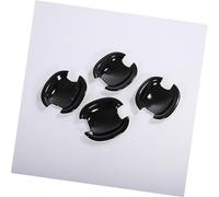 Wivplex Adesivi for coperture maniglie portiere auto cromate lucide, for VW, for, 2007-2016 Copertura per maniglia esterna della portiera dell'auto(Black Bowl)