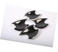 Wivplex Adesivi for finiture della copertura maniglia portiera dell'auto cromate lucide, for Hyundai, I30 2012 2013 2014 2015 2016 Copertura per maniglia esterna della portiera dell'auto(Black Bowl)