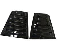 Wivplex Adesivo for rivestimento della feritoia posteriore dell'auto, for Chevrolet, Cruze, 2016-2019 Coperchio dell'otturatore laterale della finestra Vent Scoop ABS in fibra di carbonio Auto Copertu