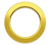Wivplex Arresto di avvio del motore accensione dell'auto Decorare gli anelli dei pulsanti Custodia for interni auto, for Civic, 2016 2017 2018 Copertura del pulsante di avviamento del motore