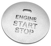 Wivplex Auto Start Stop Motore Accensione Pulsante Anello Styling Cover, for Subaru, for forester, Outback, for Lexus, for Toyota Copertura del pulsante di avviamento del motore
