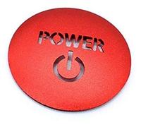 Wivplex Auto Start Stop Motore Accensione Pulsante Anello Styling Interni, for Lexus, for Toyota, Prius Highlander Camry Copertura del pulsante di avviamento del motore