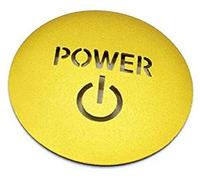 Wivplex Auto Start Stop Motore Accensione Pulsante Anello Styling Interni, for Lexus, for Toyota, Prius Highlander Camry Copertura del pulsante di avviamento del motore