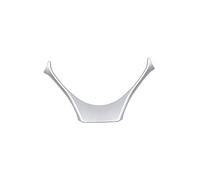 Wivplex Car Styling Volante Paillettes Adesivo Trim Copertura Modanatura Interna, for, for Toyota, C-HR CHR C HR 2016 2017 2018 2019 Rivestimento per cerchioni dello sterzo del veicol(Silver)