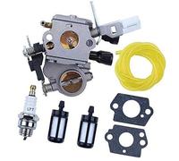 Wivplex Carburatore con filtro for linea carburante da 2 piedi, candela, for motosega STIHL MS171 MS181 MS211 Candela per tosaerba